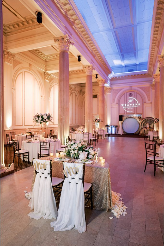 Wedding Reception at The Treasury on the Plaza