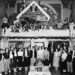 1953: Christmas Decor at The Exchange Bank