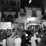 1951: Movie Premieres in front of The Exchange Bank