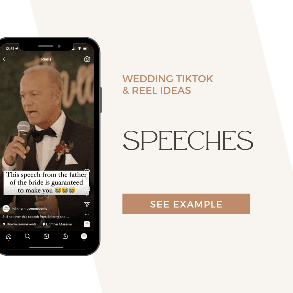 Wedding Speeches on TikTok and Reels 