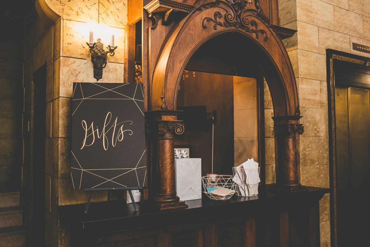 Wedding signs | Modern St. Augustine Wedding at The Treasury on The Plaza