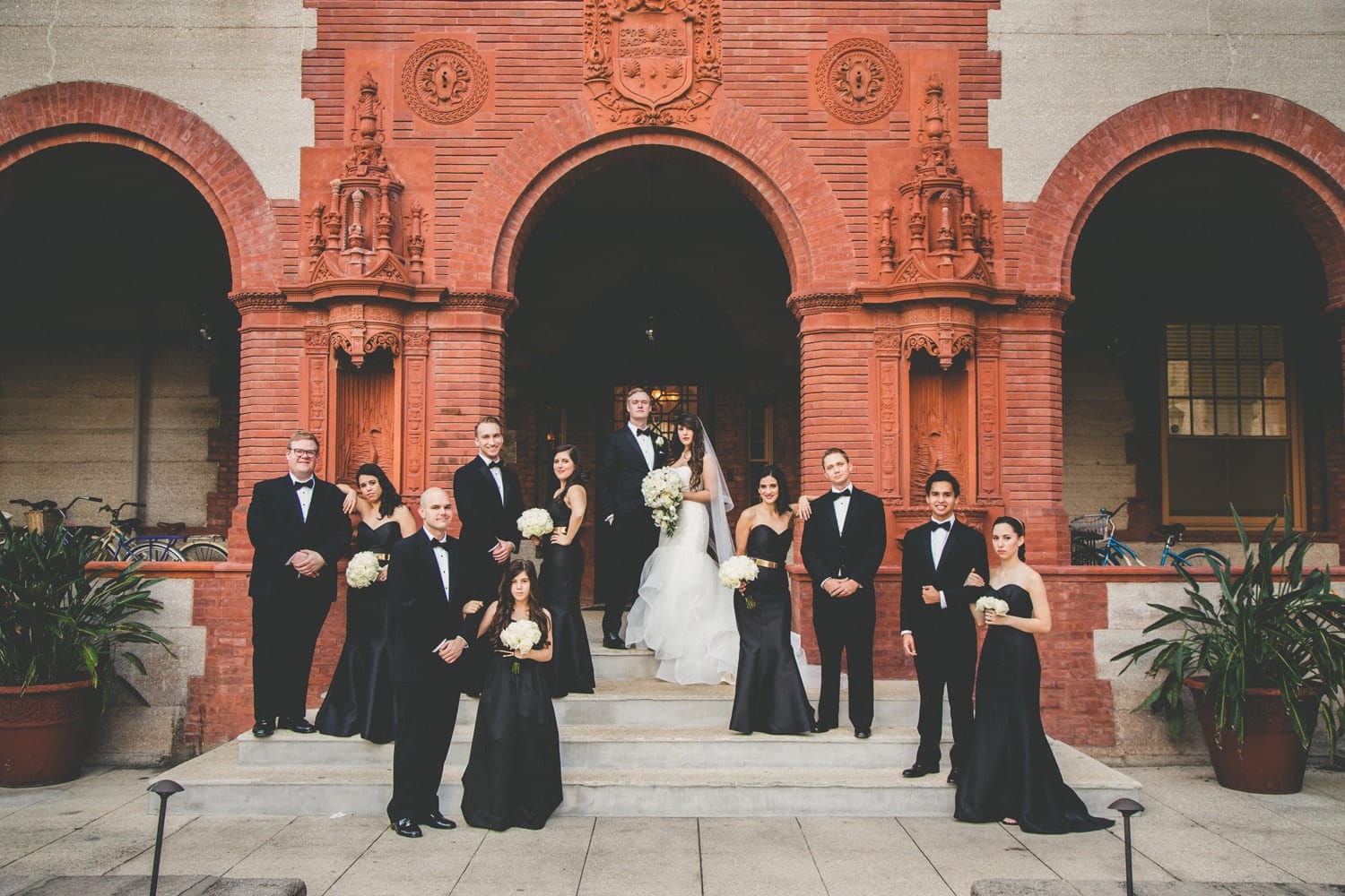 Wedding Party | Modern St. Augustine Wedding at The Treasury on The Plaza