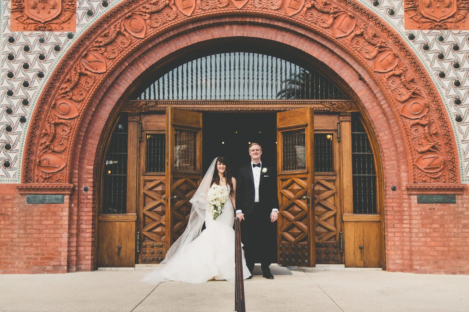 Bride and groom portraits | Modern St. Augustine Wedding at The Treasury on The Plaza
