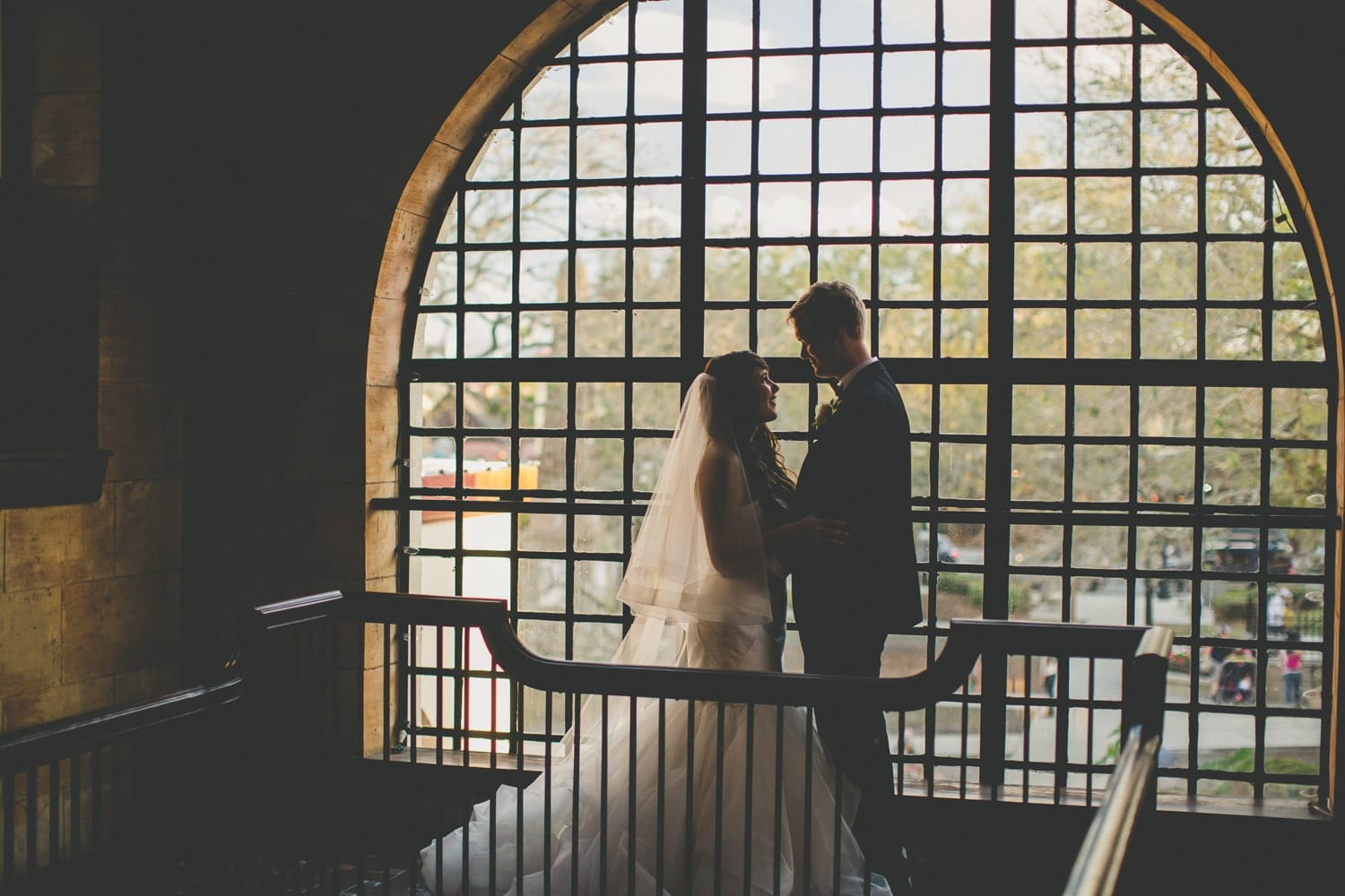 Bride and groom portraits | Modern St. Augustine Wedding at The Treasury on The Plaza