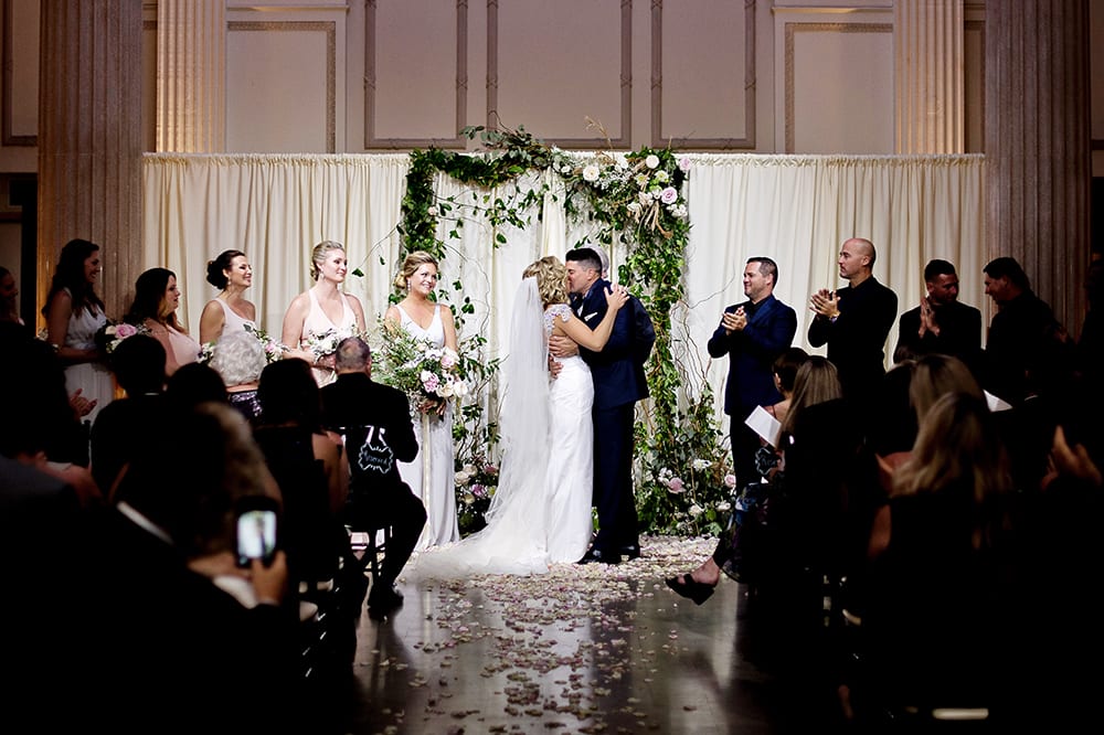 Gemma + Brett | A Romantic Modern Wedding at The Treasury on the Plaza Featured Image