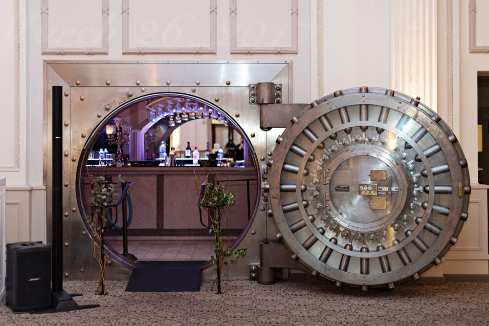 Vault at The Treasury | A Romantic Modern Wedding At The Treasury on the Plaza, St. Augustine