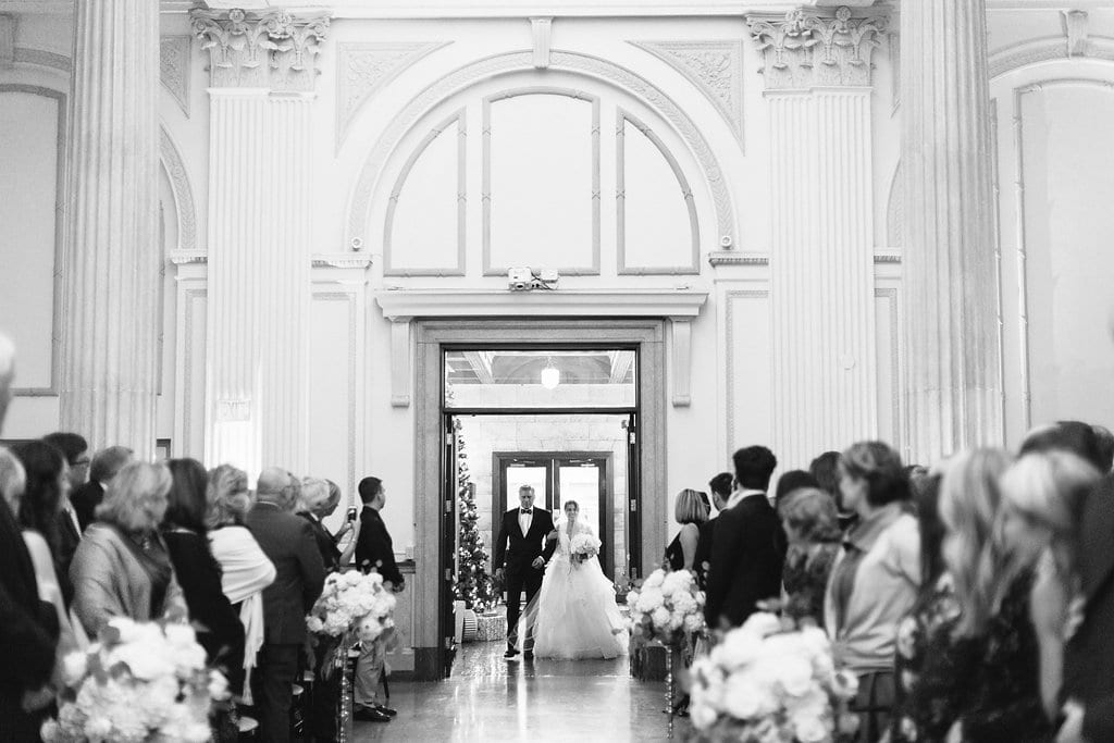 Treasury on the Plaza wedding ceremony| Vault Wedding in St. Augustine, Florida | Treasury Blog