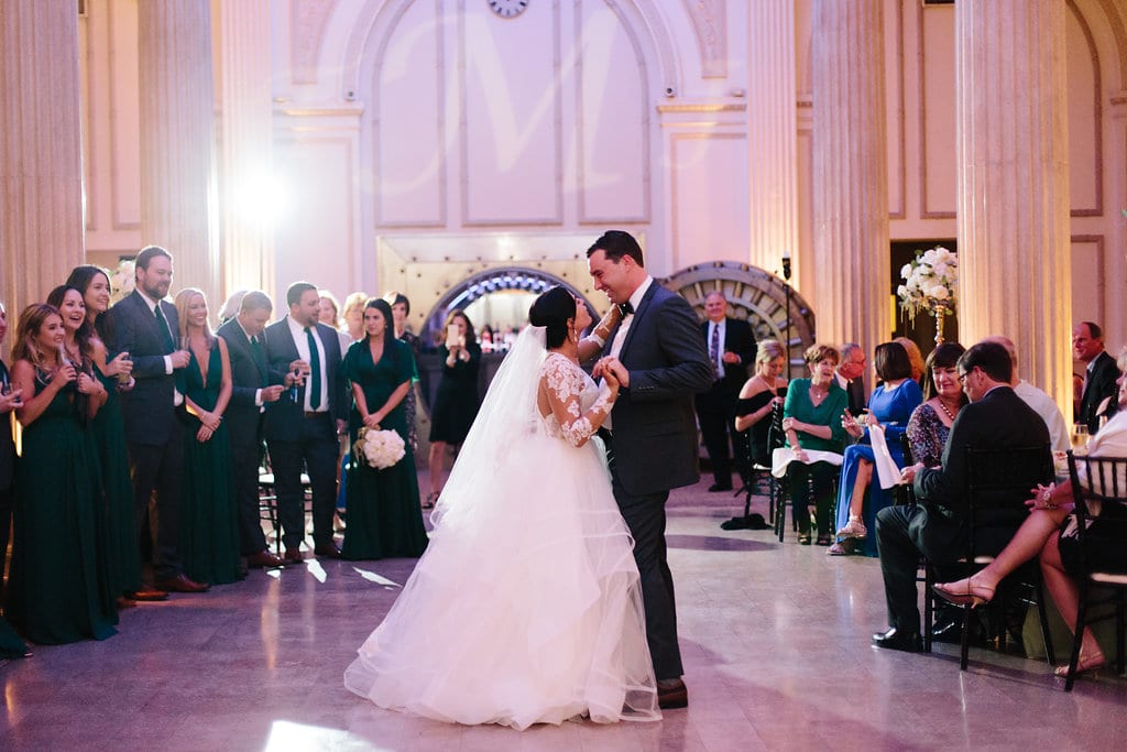 First dance | Vault Wedding in St. Augustine, Florida | Treasury Blog