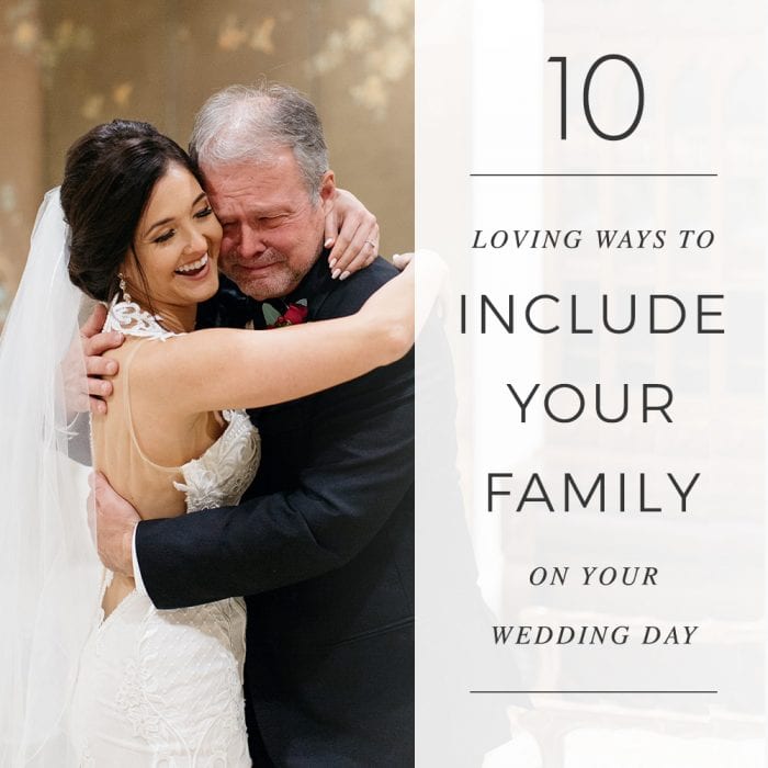 10 Loving Ways To Include Your Family on Wedding Day | Treasury on the Plaza | Wedding venue in St. Augustine, Florida