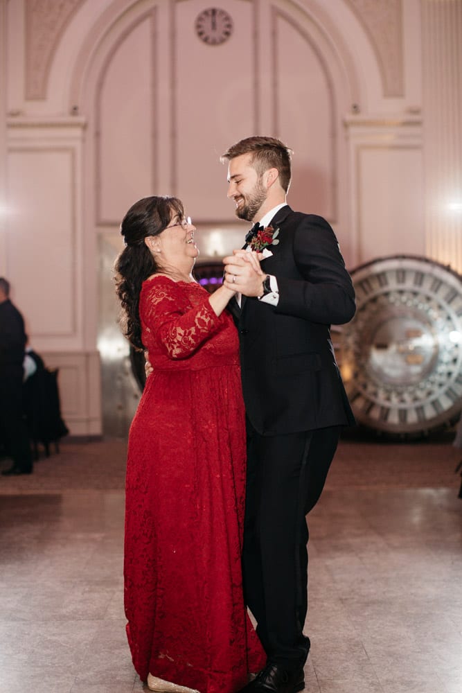 Mother-Son Dance | Kirsten + JC | Treasury on the Plaza Wedding Full of Surprises for Guests | St. Augustine Wedding Venue