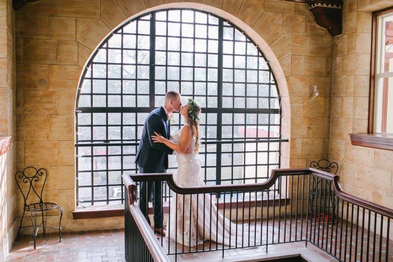 First Look | Kara +Kyle | Wedding Invitation | Kara +Kyle | A St. Augustine Local Love Story at The Treasury on the Plaza