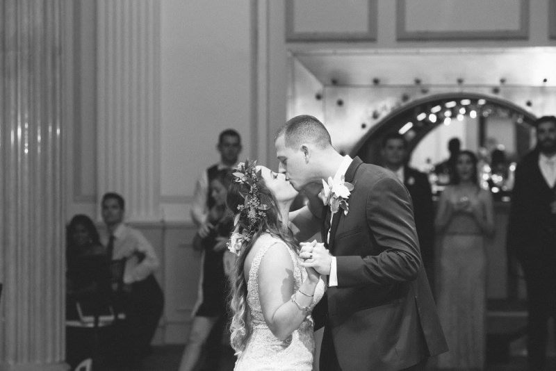 Wedding Reception | Kara +Kyle | A Local St. Augustine Love Story at The Treasury on the Plaza