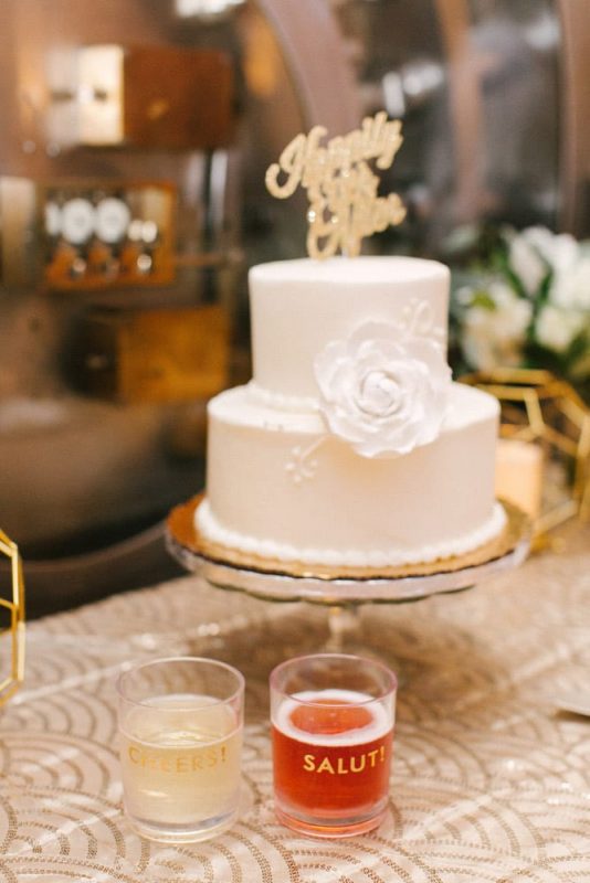 Wedding Cake | Kara +Kyle | A Local St. Augustine Love Story at The Treasury on the Plaza