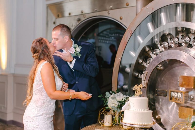 Wedding Reception | Kara +Kyle | A Local St. Augustine Love Story at The Treasury on the Plaza