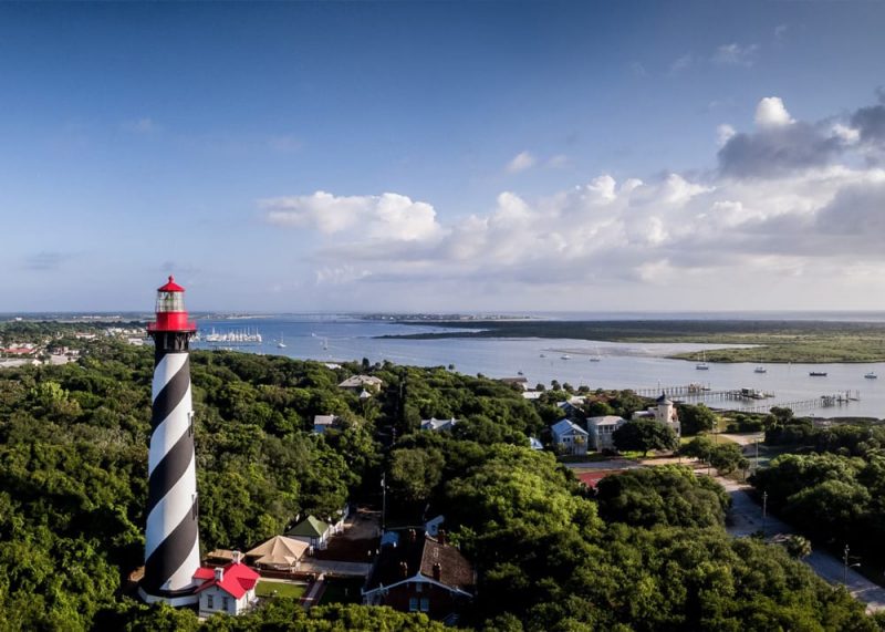 St. Augustine Lighthouse photo by Will Barnwell | Kara and Kyle's St. Augustine Love Story