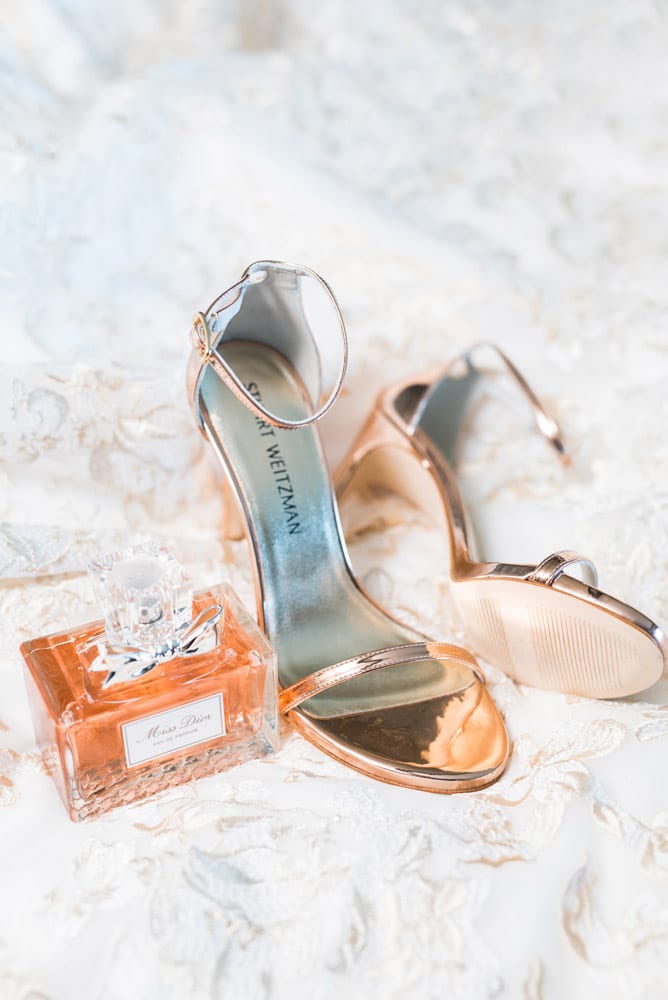 Bridal details at Treasury on the Plaza | A Memorable New Year's Eve Wedding | Merlita + Ross