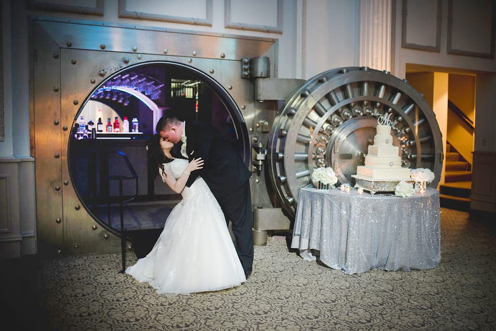 Bride and groom picture | The Vault at The Treasury 
