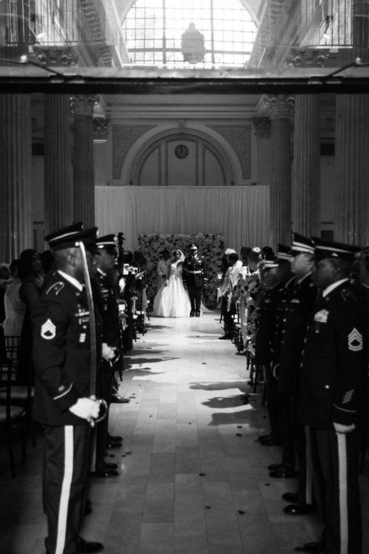 Military Wedding at The Treasury on the Plaza St. Augustine