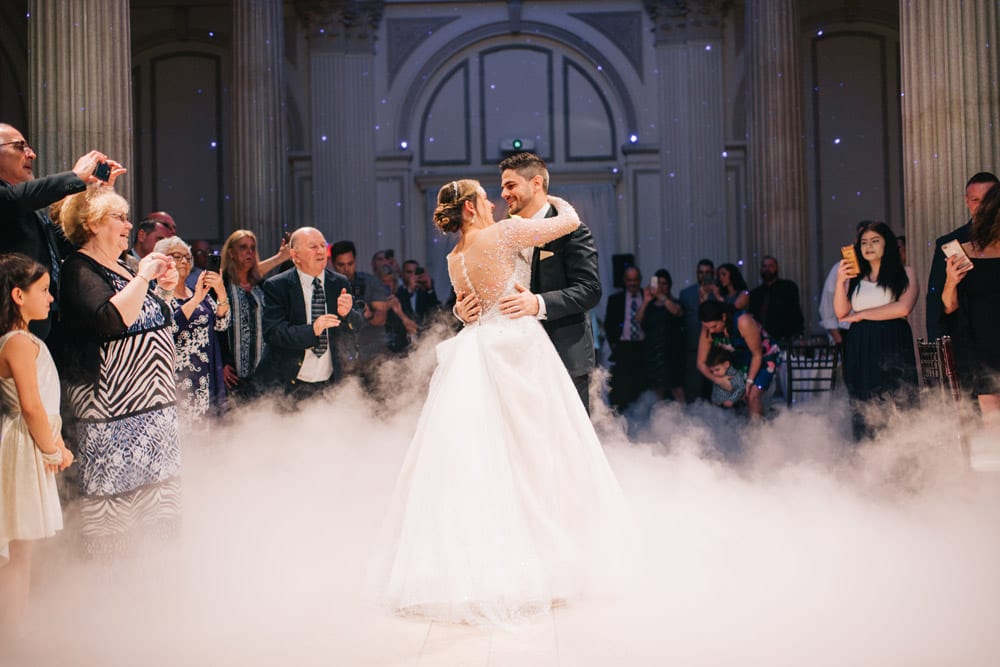 First Dance at The Treasury | Alex + Michael | High School Sweethearts Tie the Knot at The Treasury on the Plaza