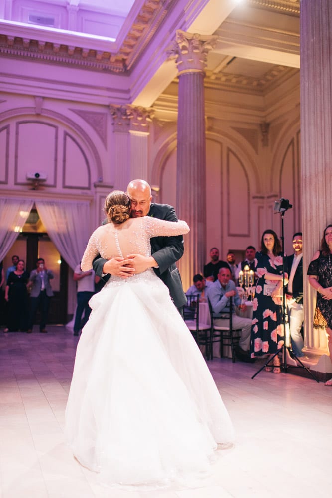 Father daughter dance |Alex + Michael | High School Sweethearts Tie the Knot at The Treasury on the Plaza