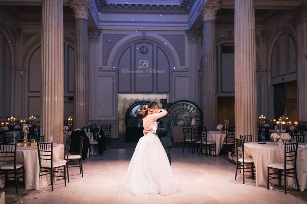 Wedding private last dance | Alex + Michael | High School Sweethearts Tie the Knot at The Treasury on the Plaza