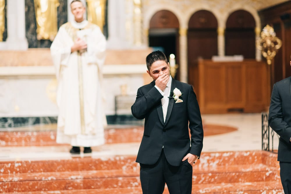 Wedding Ceremony at the Cathedral Basilica in St. Augustine | Wedding Ceremony at the Cathedral Basilica in St. Augustine | Alex + Michael | High School Sweethearts Tie the Knot at The Treasury on the Plaza 