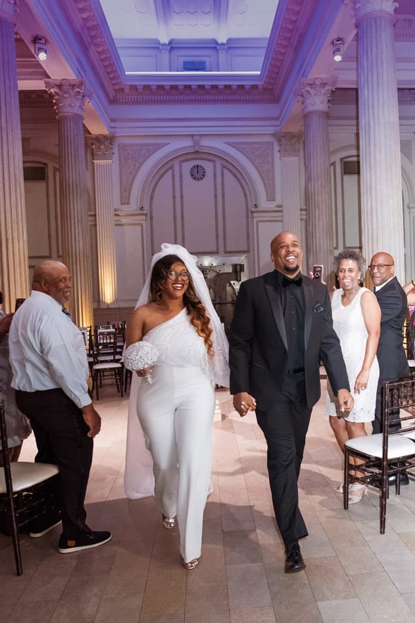 Wedding ceremony | De-Shazo and Jaccara's Surprise Wedding at The Treasury! | St. Augustine Wedding Venue 