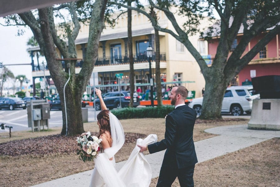 Outdoor Wedding Photos in St Augustine