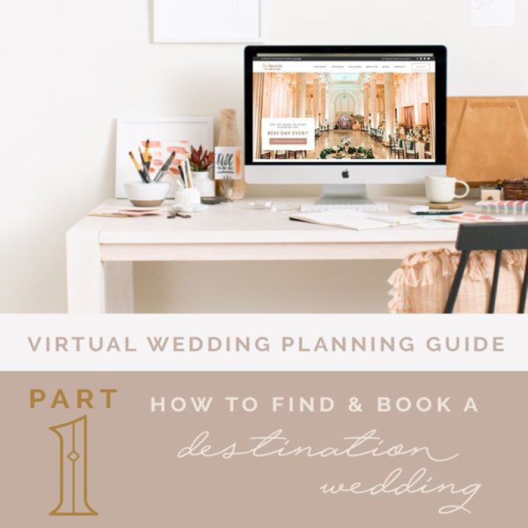 Virtual Wedding Planning Guide: How to Find and Book a Destination Wedding