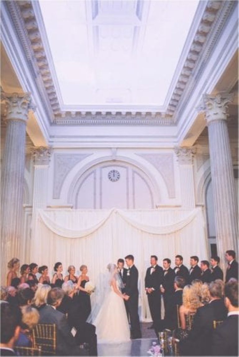 Mackenzie and Miles' 2014 Wedding at The Treasury. Photo by Jessi Caparella.