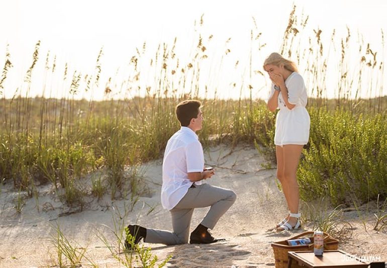 Marriage Proposal Planning Guide | Preston and Anastasia's St. Augustine Beach Proposal