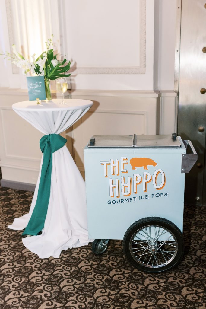 Freezer cart from The Hyppo, Gourmet Ice Pops