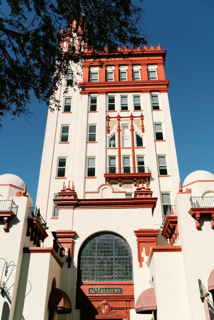 Historic St. Augustine wedding venue The Treasury on the Plaza