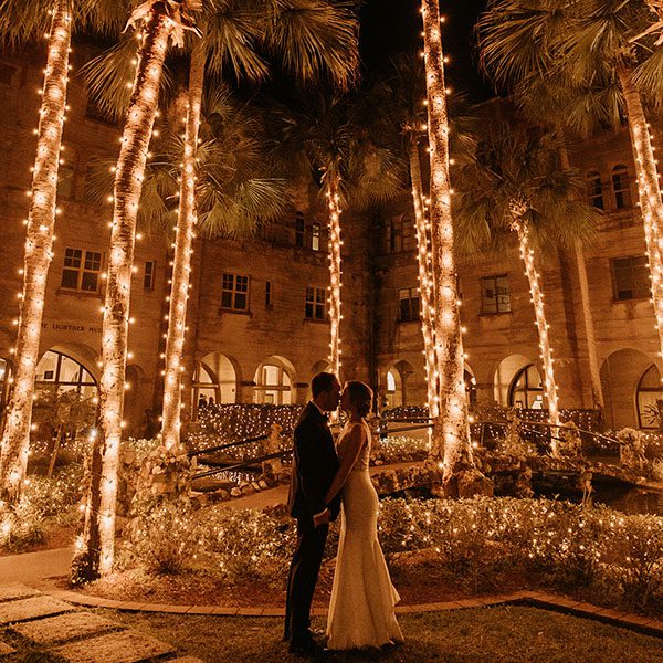 5 Splendid Ways to Take Advantage of Nights of Lights When Planning a Holiday Wedding in St. Augustine Featured Image
