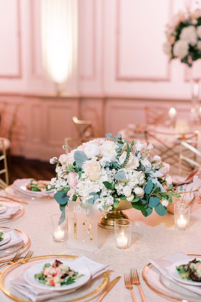 Christine and Christopher’s Timeless Wedding with Modern Touches at The Treasury on the Plaza