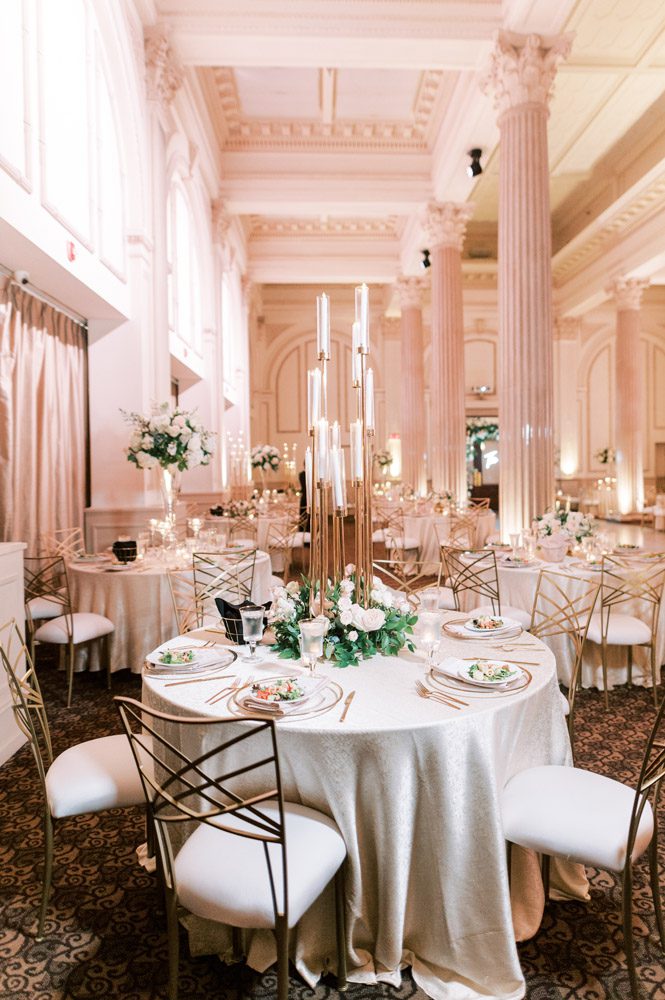 Christine and Christopher’s Timeless Wedding with Modern Touches at The Treasury on the Plaza
