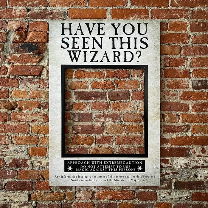 Have You Seen this Wizard Photo Booth Prop on Etsy