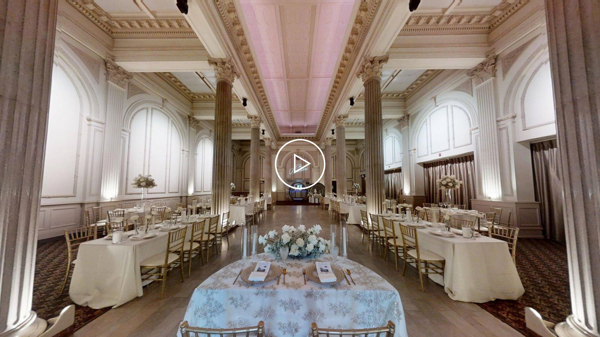 Wedding Reception Virtual Tour Featured Image