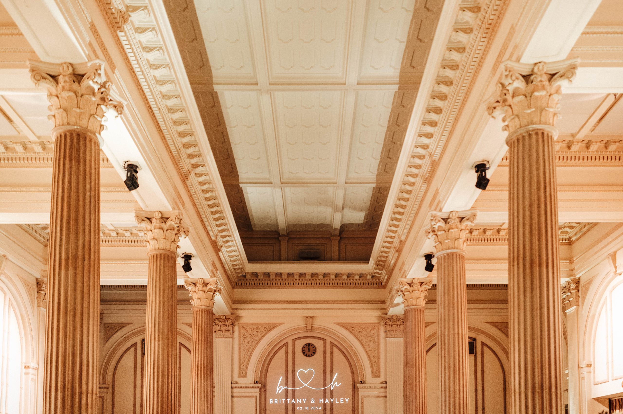 beautiful treasury on the plaza ceiling