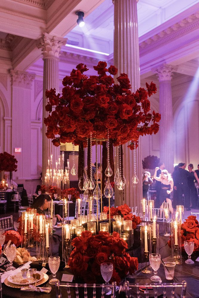 Reception decor