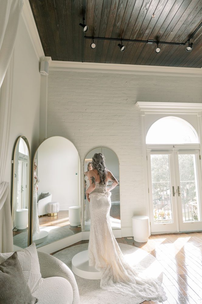 Bride getting Ready