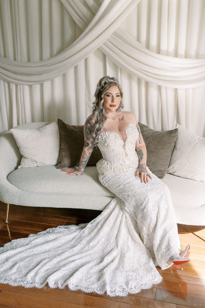 Bride Getting Ready