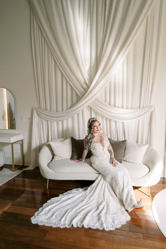 Bride Getting Ready