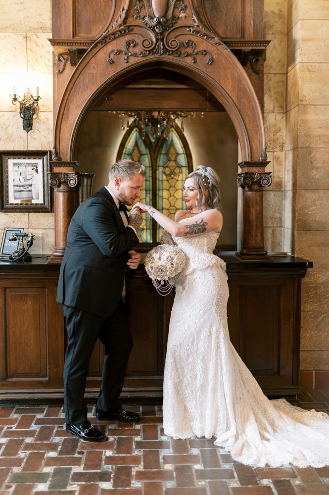Bride and groom