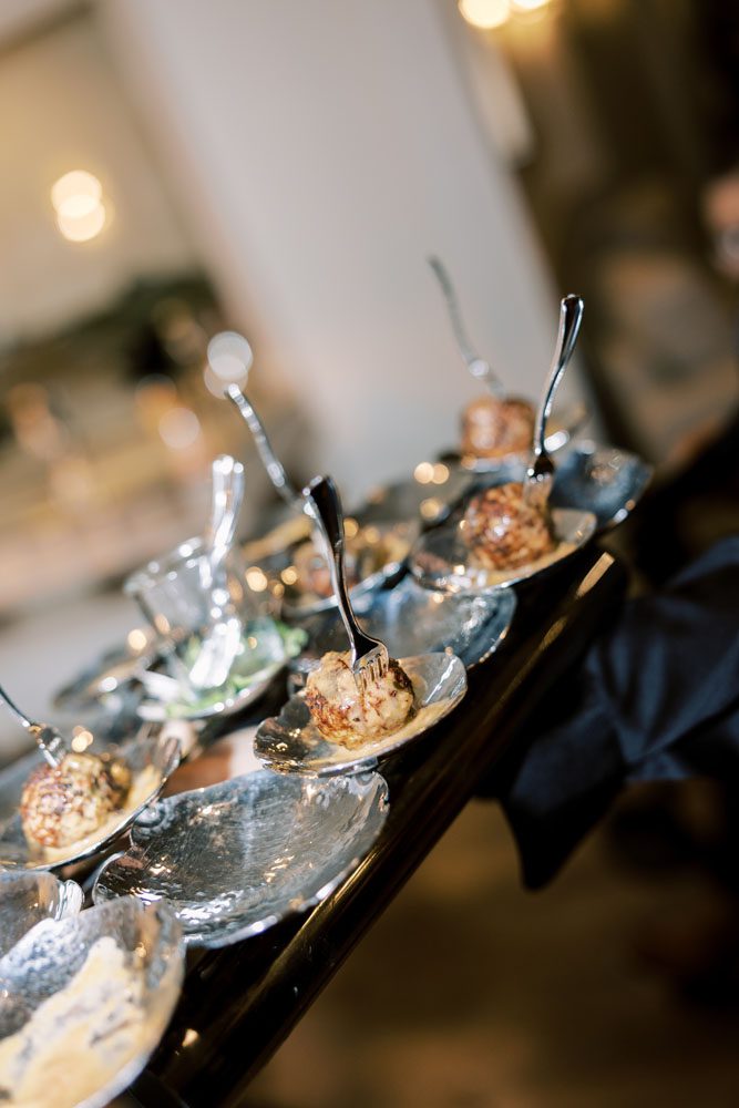 Catering during Cocktail Hour