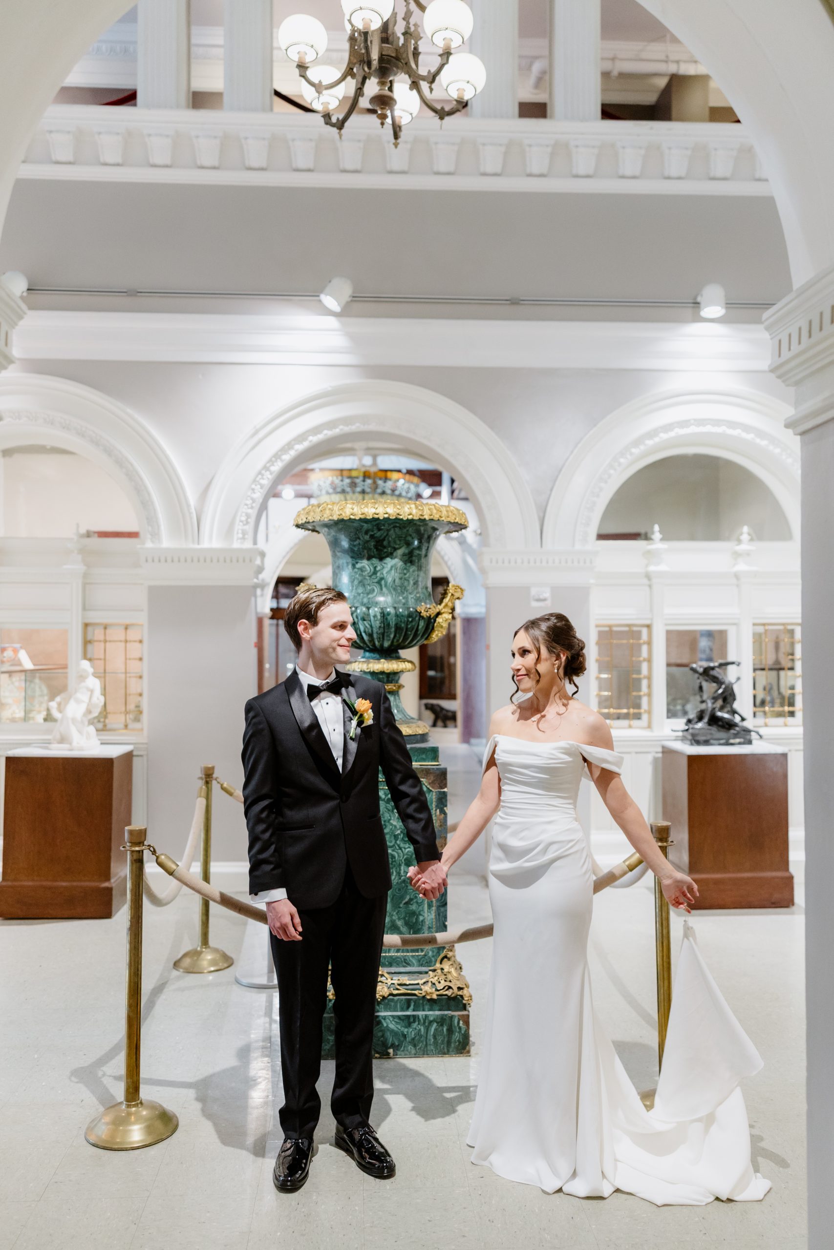 Maria and Jacob captured portraits around the historic Lightner Museum. | Photo: Anna Shastie