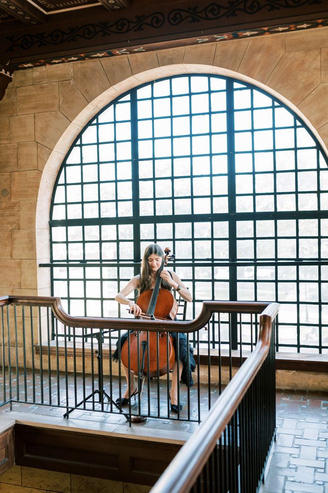 Music playing during Entrance