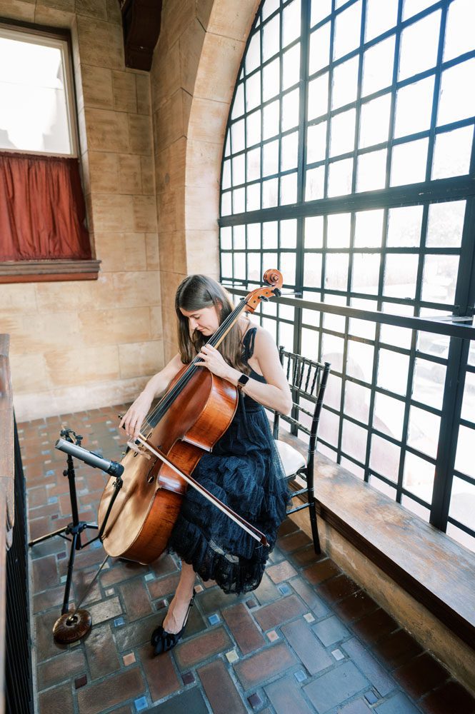Music playing during Entrance