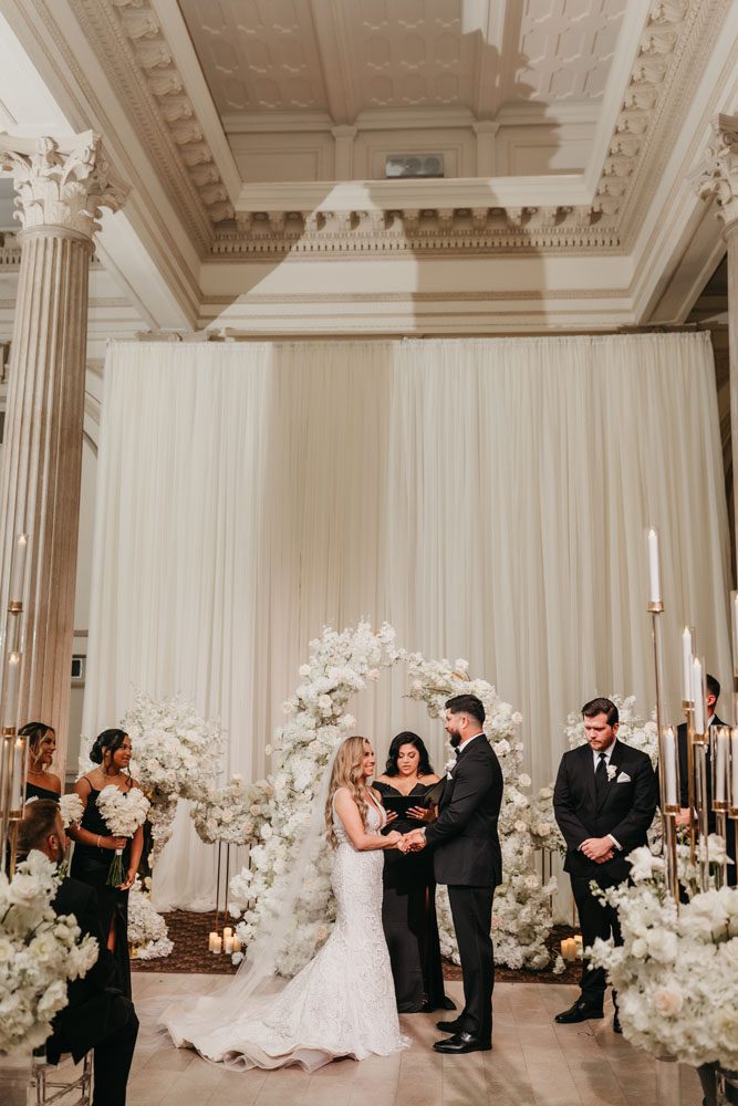 Couple at Altar