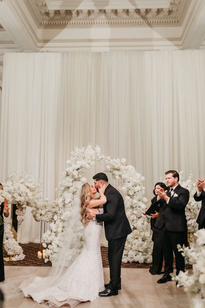 Couple at Altar